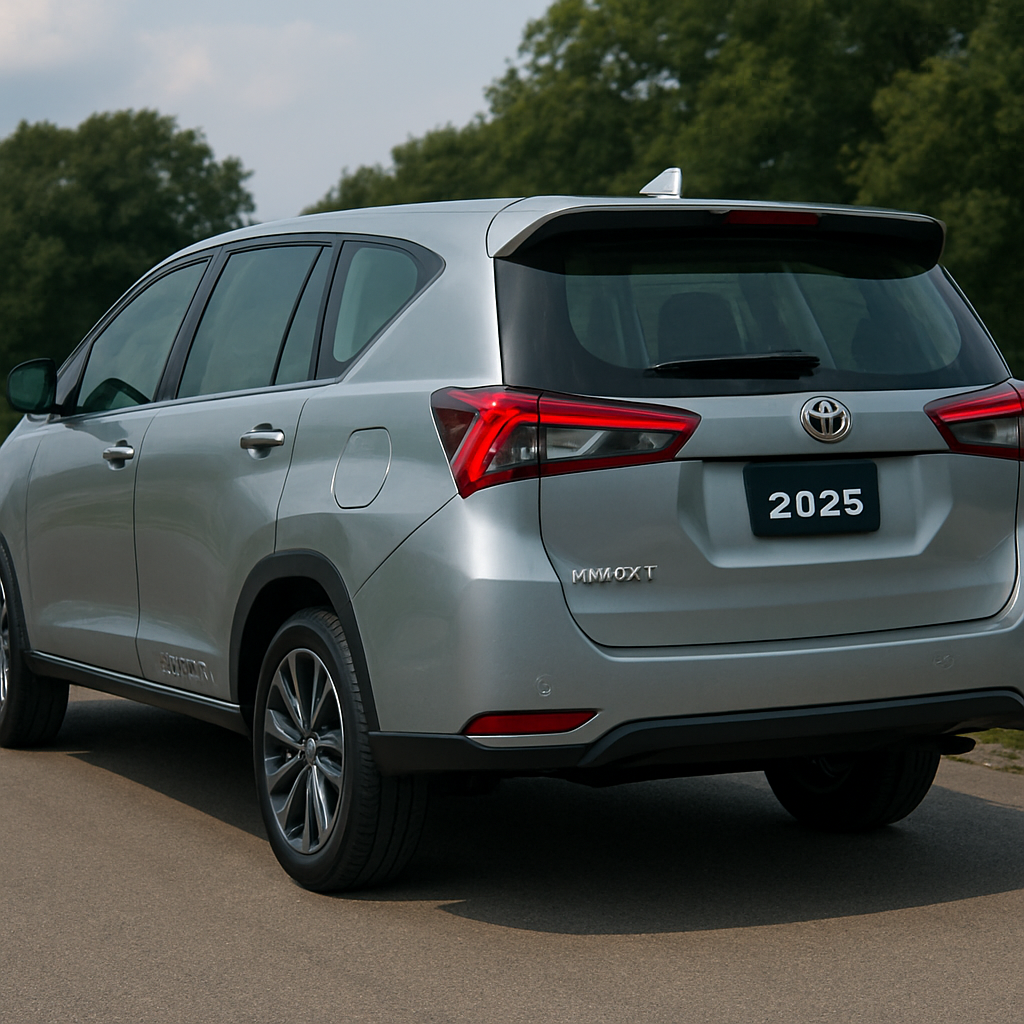 Toyota Innova Crysta 2025 – Premium MPV with elegant design and modern technology